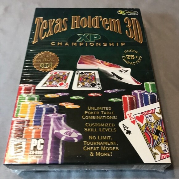 PC Game Texas Hold’em 3D Computer Game - Picture 1 of 2